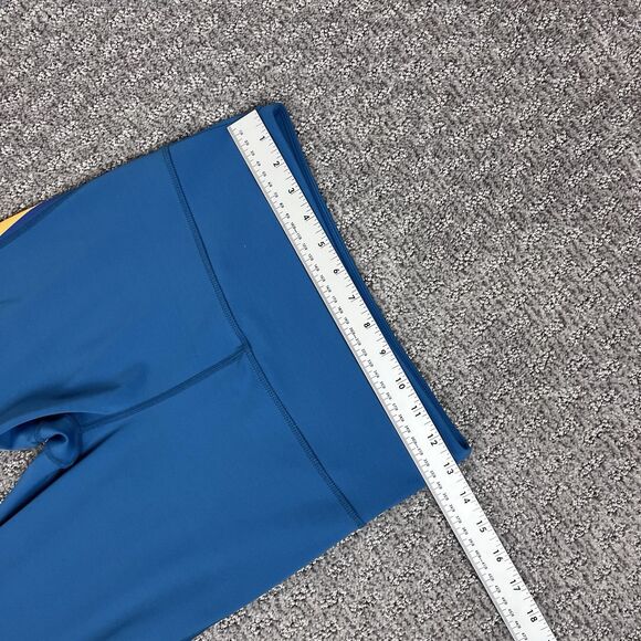 Zyia Active Leggings Womens Six Blue Janis Light N Tight Athletic Yoga Workout - Picture 5 of 10